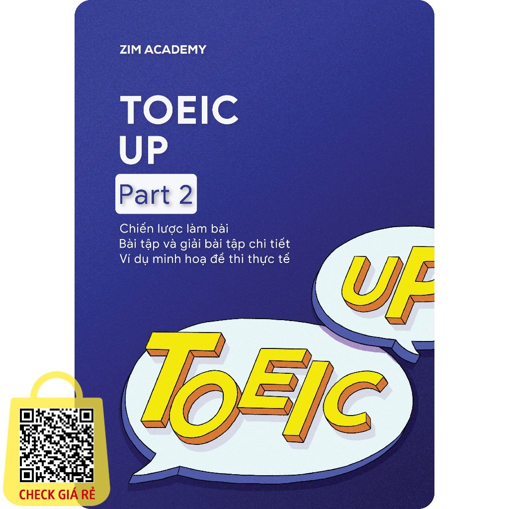 Sách TOEIC UP Part 2 Chiến lược làm bài TOEIC Part 2