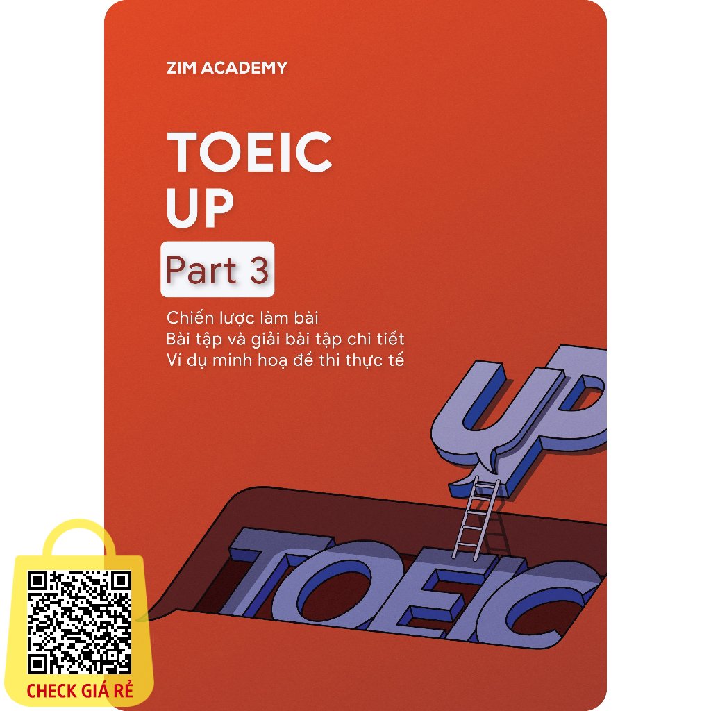 Sách TOEIC UP Part 3 Chiến lược làm bài TOEIC Part 3