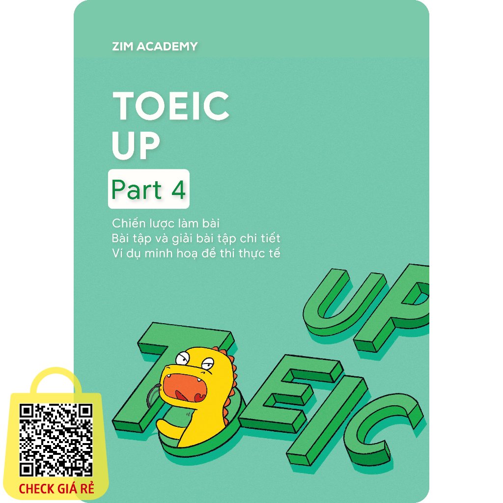 Sách TOEIC UP Part 4 Chiến lược làm bài TOEIC Part 4