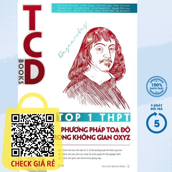 Sách Top 1 THPT Phương Pháp Tọa Độ Trong Không Gian OXYZ TCD