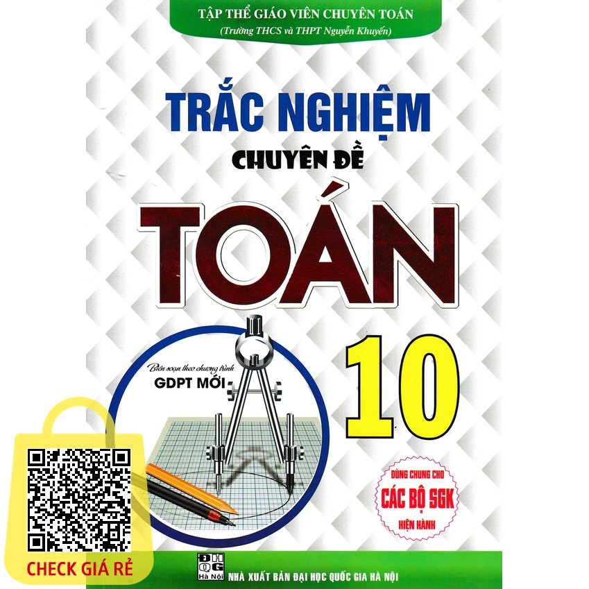 Sách - Trắc nghiệm chuyên đề toán 10 (biên sạon theo chương trình giáo dục phổ thông mới) - HAB