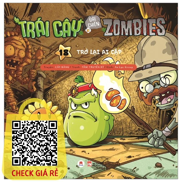 Sách Trái Cây Đại Chiến Zombie Tập 18: Trở Lại Ai Cập (Tái Bản 2020)