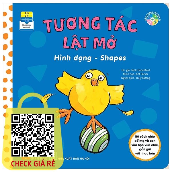 Sách Tương Tác Lật Mở Hình Dạng Shapes