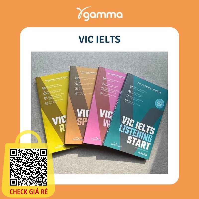 Sách VIC IELTS START - IELTS All in One (Combo 4 cuốn)