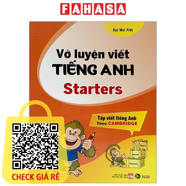 Sách Vở Luyện Viết Tiếng Anh Starters (Tập Viết Tiếng Anh Theo Cambridge)