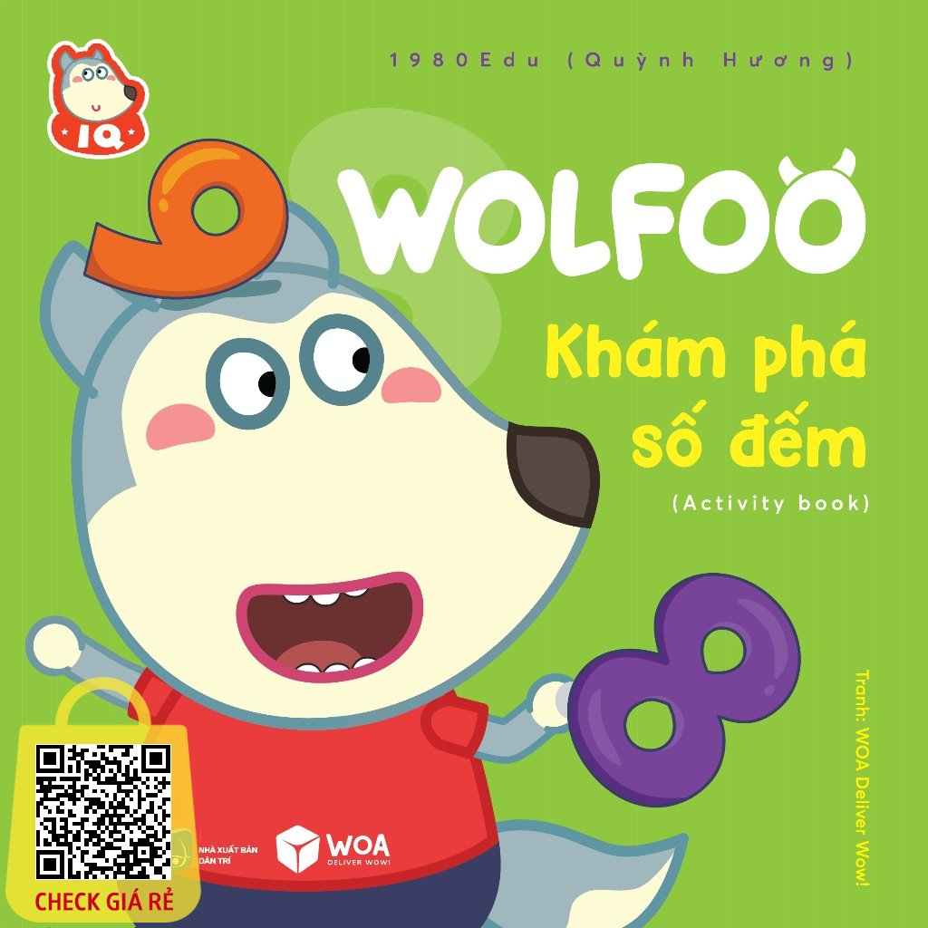 Sách Wolfoo Khám Phá Số Đếm