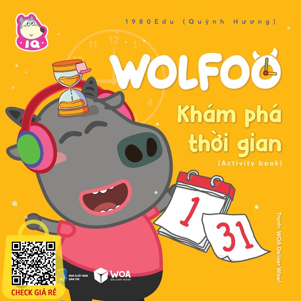 Sách Wolfoo Khám Phá Thời Gian