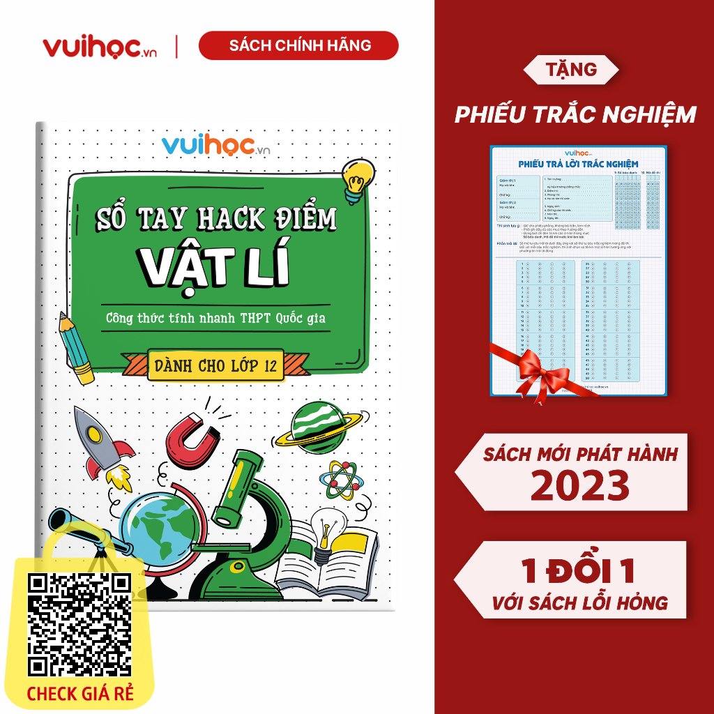 Sổ tay hack điểm môn Vật Lý Mẹo tính nhanh Casio THPT- Quốc Gia