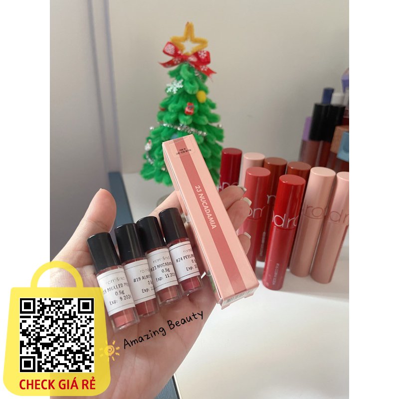 [SON CHIẾT] Son Romand mini Bóng Juicy Tint đủ màu