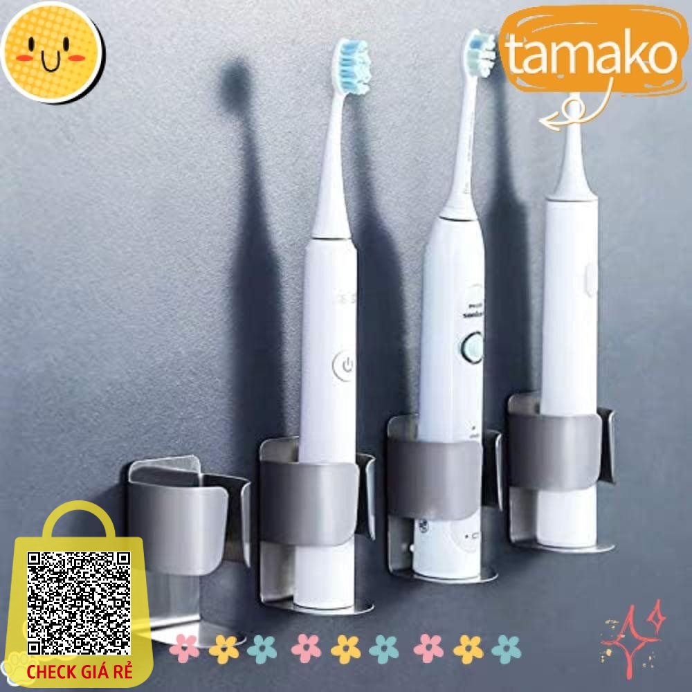 Tamako 4 Giá đỡ bàn chải đánh răng, Giá đỡ đánh răng bằng bạc chắc chắn và đáng tin cậy, Dễ sử dụng Khả năng chịu lực mạnh mẽ Giá đỡ bàn chải đánh răng bằng thép không gỉ Giá đỡ bàn chải đánh răng nhà bếp