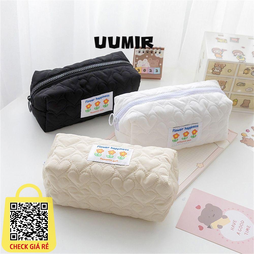 UUMIR đựng bút UUMIR họa tiết hoa xinh xắn tiện dụng