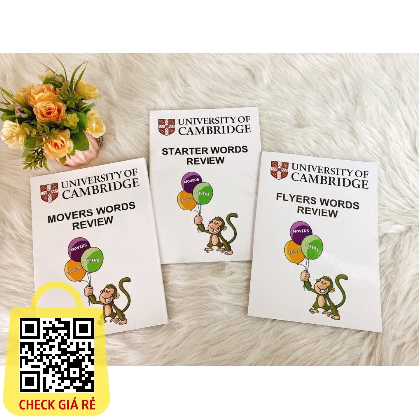 Vở luyện viết từ vựng Cambridge Cambrigde Starter Mover Flyer Words Review